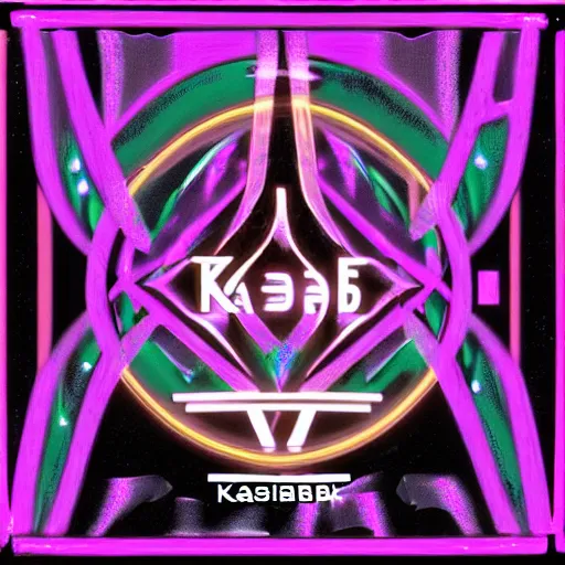 Image similar to kasabian album from the future neon