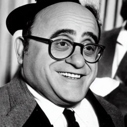 Image similar to Danny Devito in the 1930's