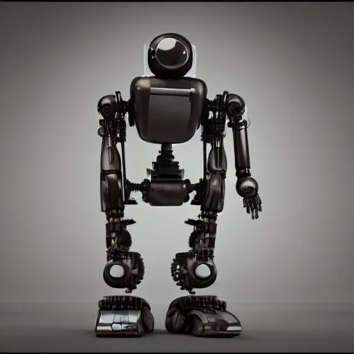 Image similar to 1930's robot from movies and serials, octane render, studio lighting