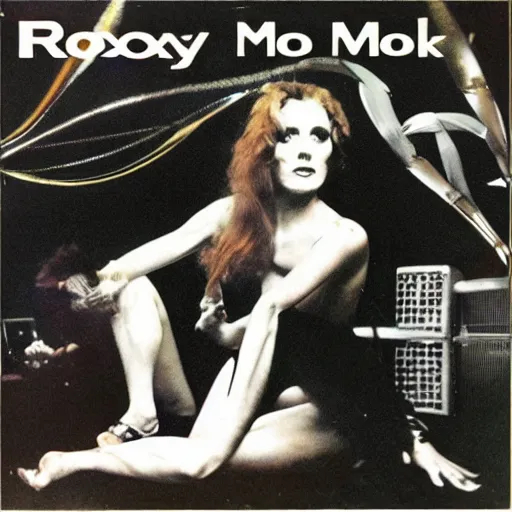 Image similar to roxy music album cover