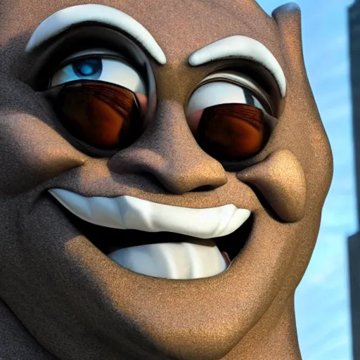 Image similar to trollface meme in detroit, defined, sharp, 8 k, ultra hd