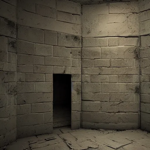 Image similar to dark, alien, prison cell, highly detailed, 4k