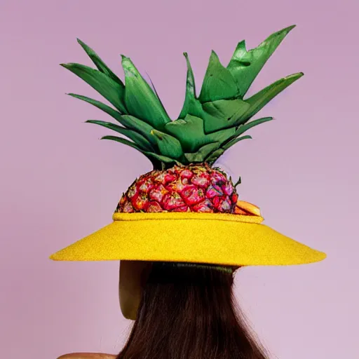 Image similar to pinapple tropic hat