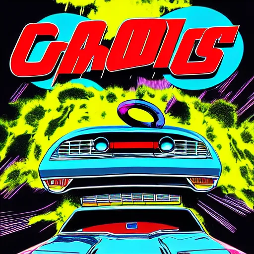 Image similar to cars being juggled in the air, comic book cover art, in the style of todd mcfarlane and jack kirby, with a haunting background, digital photography, photorealistic, realistic, extreme detail