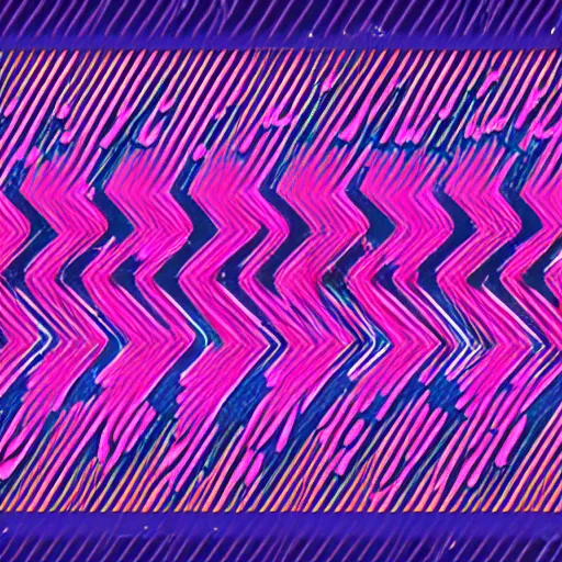 Image similar to synthwave generative art of lines forming the bodies of dancing people in the style of Ad Reinhart