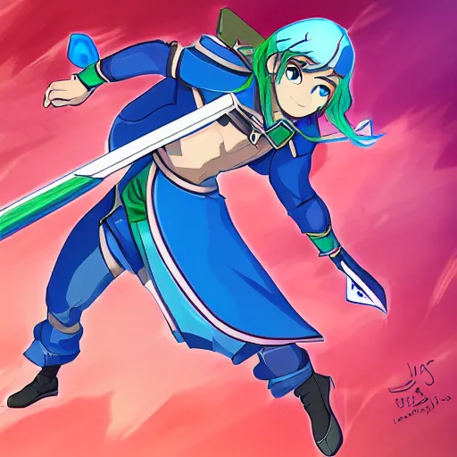 Image similar to illustration humanisation master sword