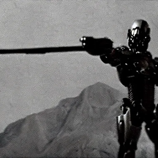 Prompt: movie still of cyborg gundan wing, cinematic composition, cinematic light, criterion collection, by george romero