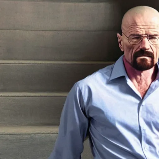 Image similar to walter white as a gigachad