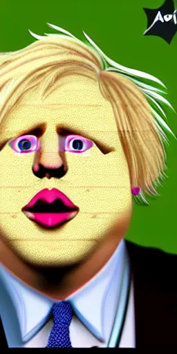 wax boris johnson crying and eating sandwich, melting | Stable ...