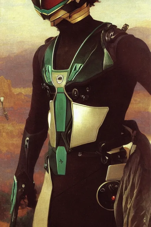 Image similar to portrait of a kamen rider rx, majestic, solemn, by bouguereau