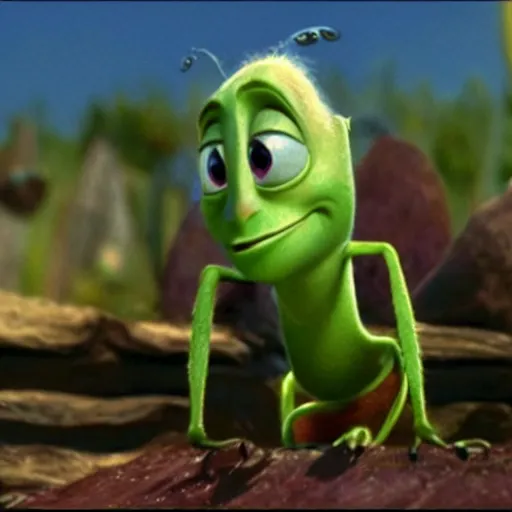 Prompt: joe biden in the movie a bugs life, film still, cinematic lighting