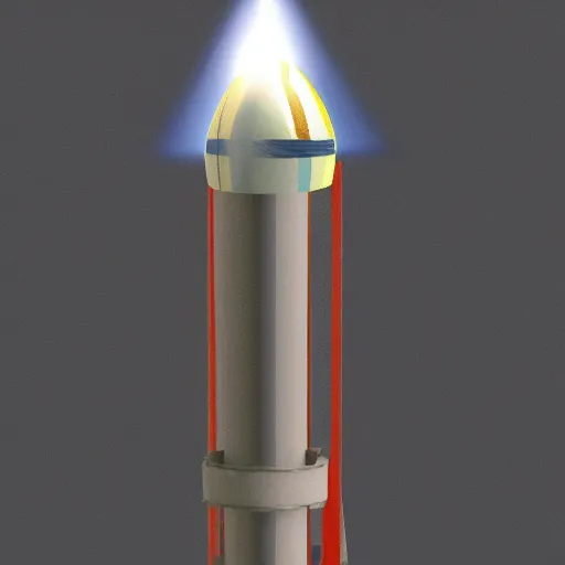 Image similar to homemade rocket made out of scrap, uncropped, photorealistic, ultra high detail, 8k