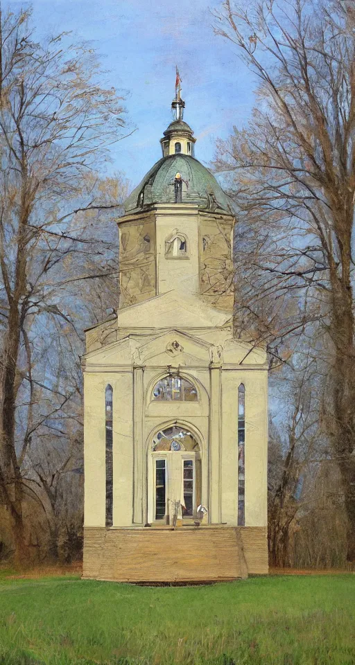 Image similar to hudson valley school halo