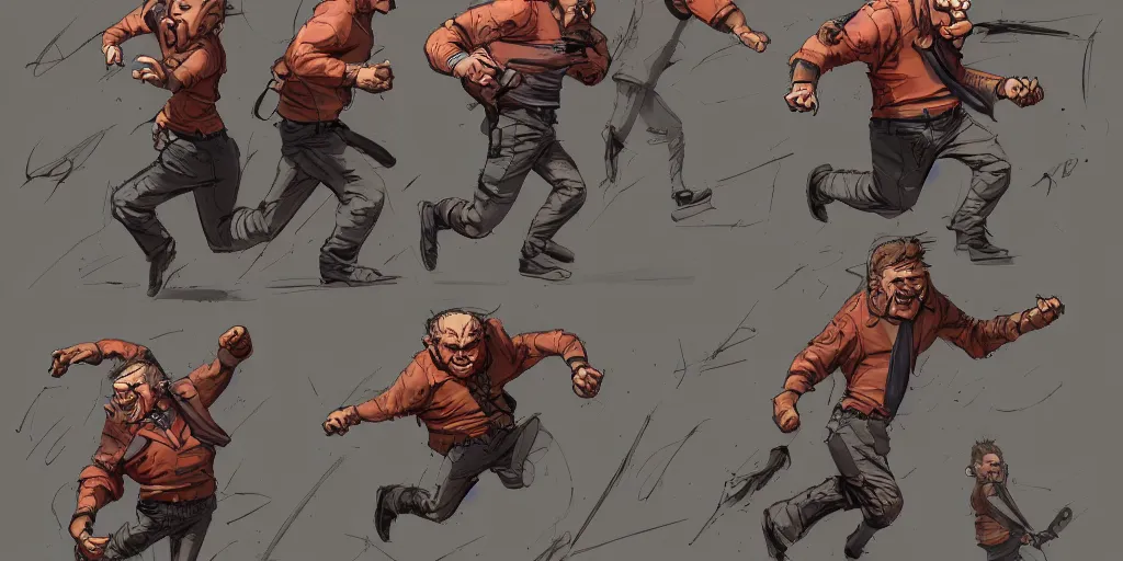 Prompt: cartoonish little tarantino running, by geert goilis, vivid colors, character sheet, fine details, concept design, contrast, kim jung gi, greg rutkowski, trending on artstation, 8 k, full body, turnaround, front view, back view, ultra wide angle