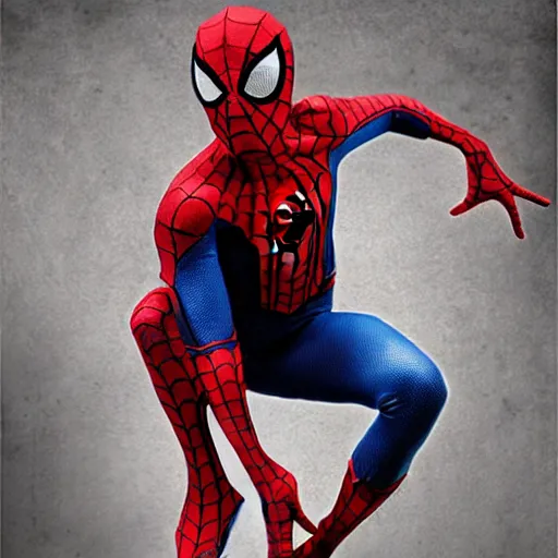 Image similar to medieval spider - man