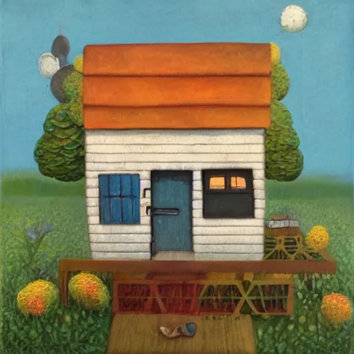 Image similar to cottage inspired by shaun tan