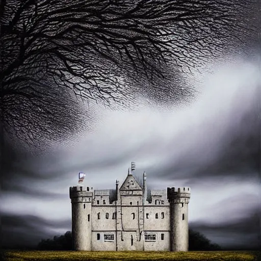 Image similar to castle in clouds by lee madgwick