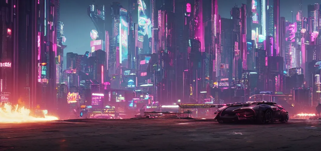Image similar to cyberpunk 2 0 7 7 night city