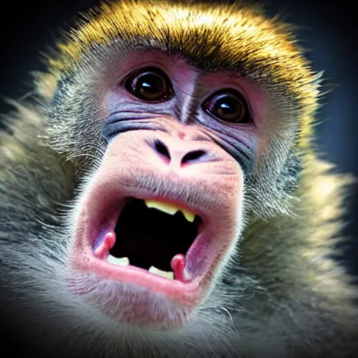 Prompt: evil monkey