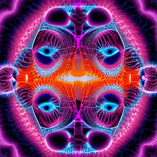 Image similar to infinite teeth fractal labarynth dmt