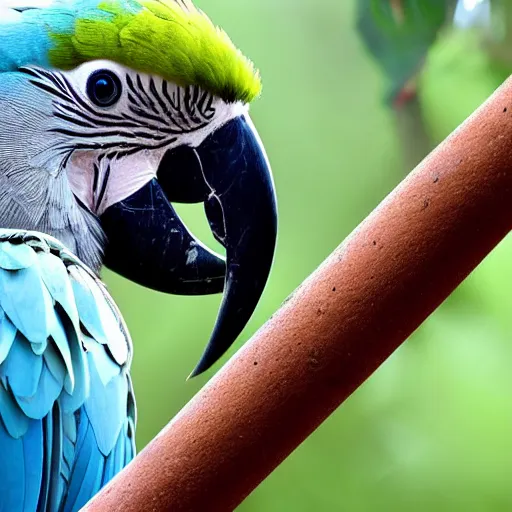Prompt: macaw dodo