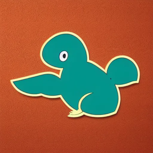 Image similar to platypus, logo style