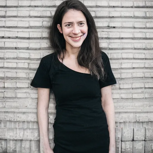 Prompt: portrait photo of beautiful montreal woman, smiling