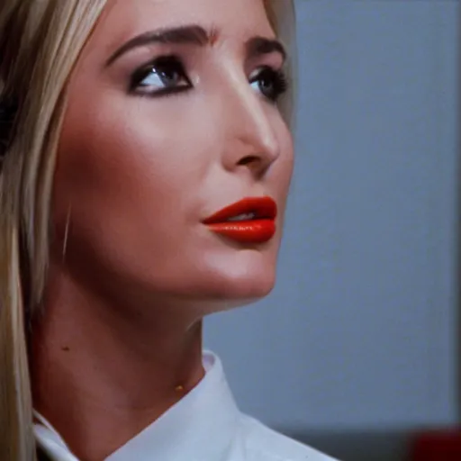 Image similar to Ivanka Trump in American Psycho (1999)