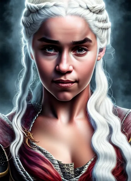 Image similar to photo of a gorgeous young lebron james as daenerys targaryen in the style of stefan kostic, realistic, professionally, professionally color graded, half body shot, sharp focus, 8 k high definition, insanely detailed, intricate, elegant, art by stanley lau and artgerm