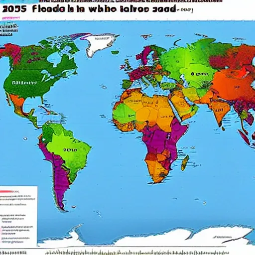 Prompt: Map of the world in 2035