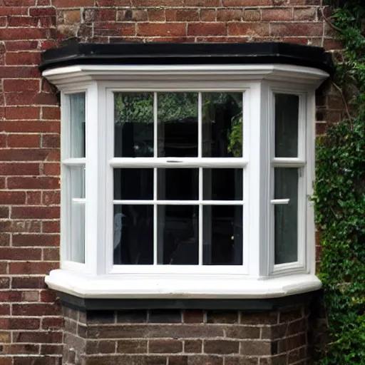 Image similar to hexagonal sash window on a british wall