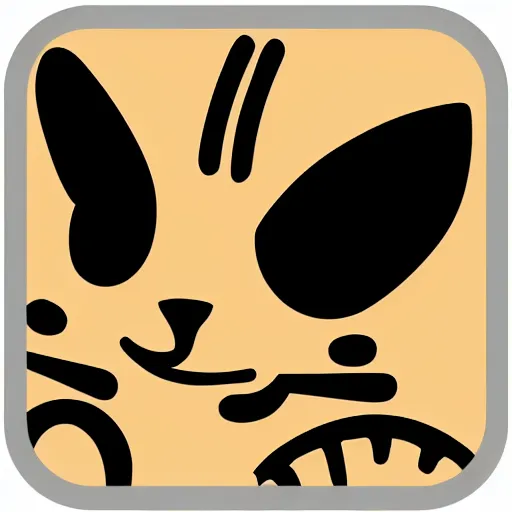 Prompt: “ very intricate app icon for a cat dating app, award - winning details ”