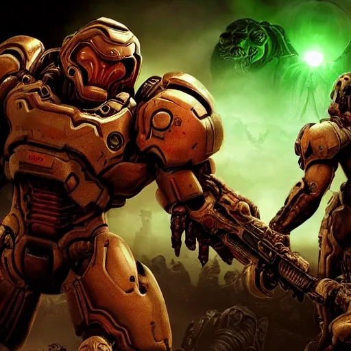 Image similar to doom 3