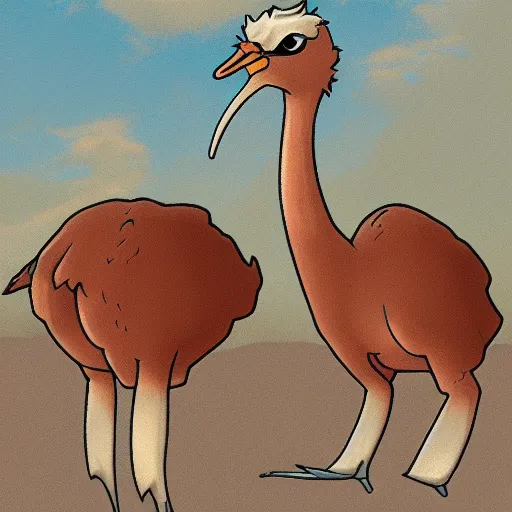 Cartoon Ostrich Free PNG And Clipart Image For Free Download - Lovepik |  401245169