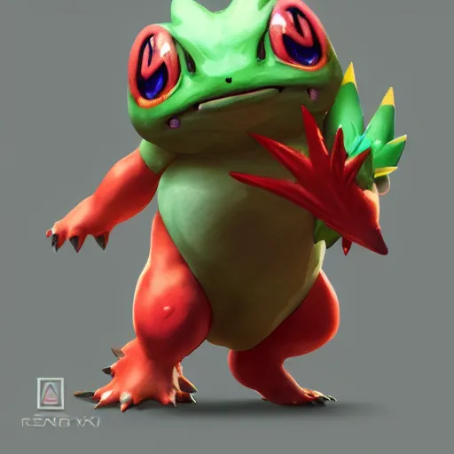 Image similar to pokemon venusaur, style game square enix life, trending on artstation, painted by greg rutkowski, render naughty dog, octane render, detailed