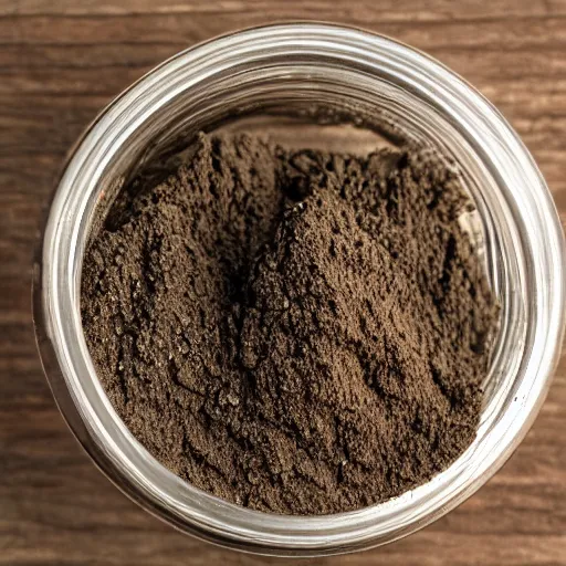 Image similar to a jar of dirt