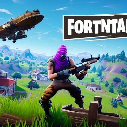 Prompt: fortnite in seattle