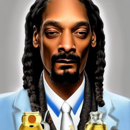 Prompt: Snoop Dogg but he's caucasian white, hyperrealistic