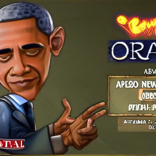 Prompt: promotional advertisement of the new valorant agent, Obama, Obama is the newest dualist now available in game, play as Obama on September 20th only in valorant