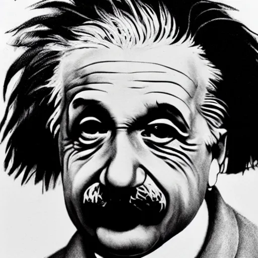 Albert-Einstein.jpg, Drawing by Fernando Cezan | Artmajeur