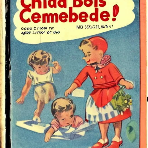 Image similar to a 1950s Childrens book