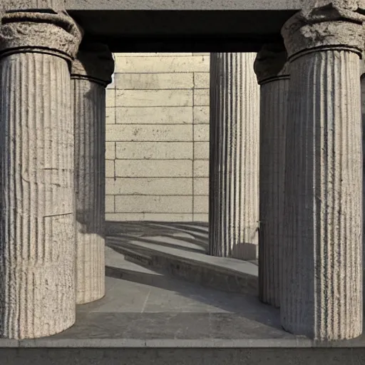 Prompt: 8 k hd detailed octane render of an ancient greek temple