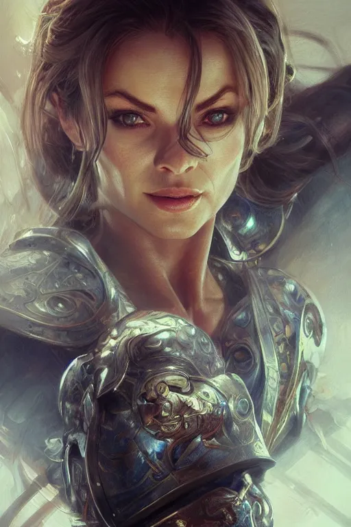 Image similar to ultra realistic illustration, michael mando from diablo, intricate, elegant, highly detailed, digital painting, artstation, concept art, smooth, sharp focus, illustration, art by artgerm and greg rutkowski and alphonse mucha