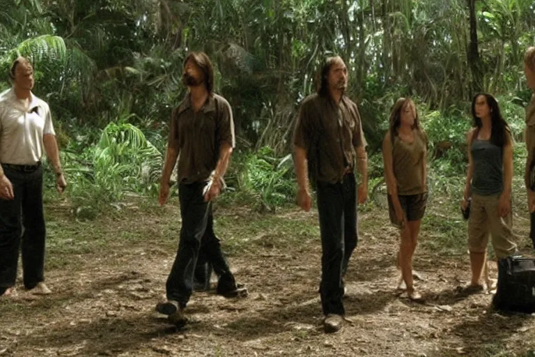 Image similar to still frame of the tv show lost ( 2 0 0 4 )