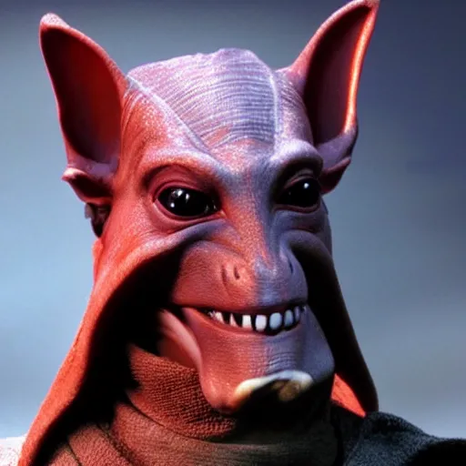 Image similar to sith jar jar binks very very beautiful