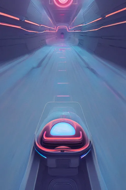 Prompt: rocket car driving on the lost highway to infinity. Spacetime. Straight highway. Super highway. Speeding. Digital painting. Beeple. Noah Bradley. Cyril Roland