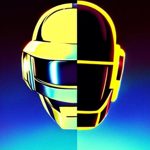 Image similar to daft punk concert in 1 bit art style