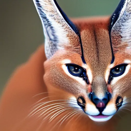 Prompt: a caracal playing with a pc, photorealistic, 8 k, ultra detailed