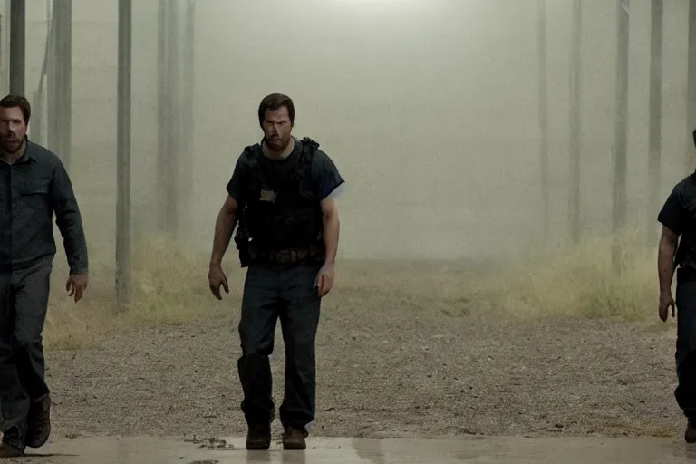 Image similar to prisoners ( 2 0 1 3 ) directed by denis villeneuve, movie still frame