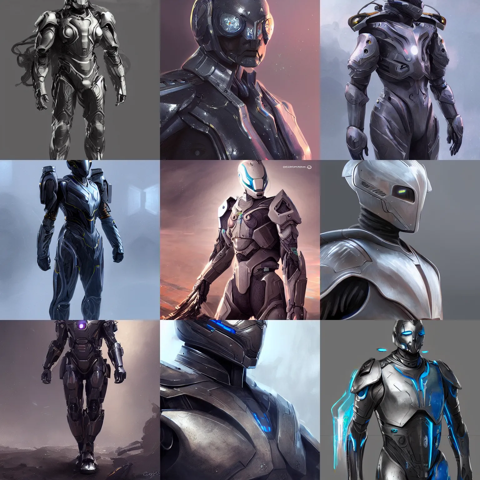 Prompt: mystical sci-fi super hero armor suit, hyper realistic, 4k, detailed concept art by Cedric Peyravernay